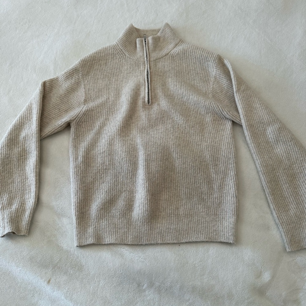 XS, S, half zipper uniqlo sweater, unisex